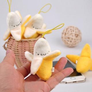 Mainan Boneka Stuffed Pisang Lucu Dikupas Bahan Plush Untuk Hadiah