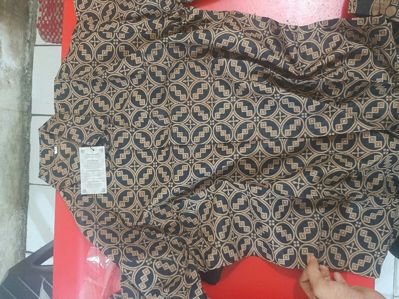 Hem Batik Lawasan Kemeja Batik Pria Kemeja Batik Lengan Pendek