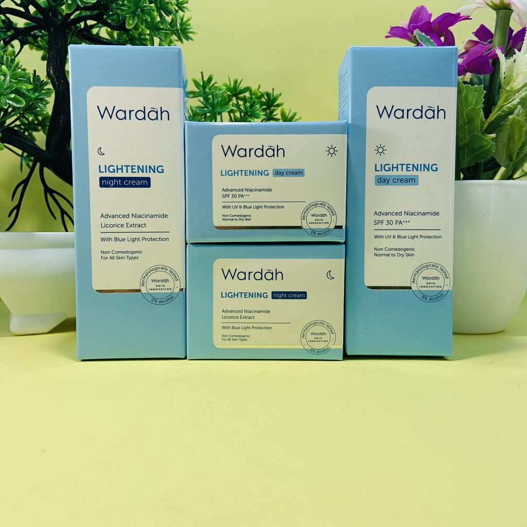 Wardah Lightening Day Cream | Wardah Lightening Night Cream