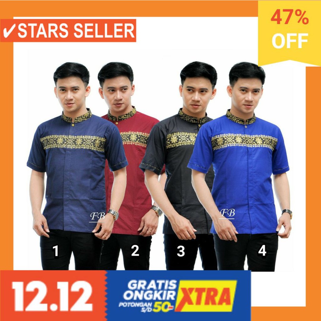 PAKAIAN MUSLIM TERBAIK PALING ANAK ORANG TUA PINK MURAH / KOKO BORDIL LENGAN PENDEK - TERBBAIK