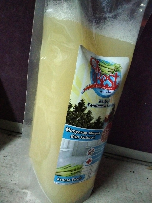 Karbol Pembersih Lantai & Toilet Plus Antiseptik 2 In 1 Disinfektan Harum Wangi Aman Untuk Baby