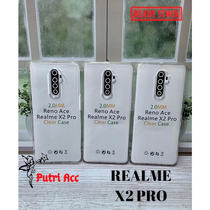 REALME X2 PRO CLEAR CASE SOFT CASE SILIKON BENING