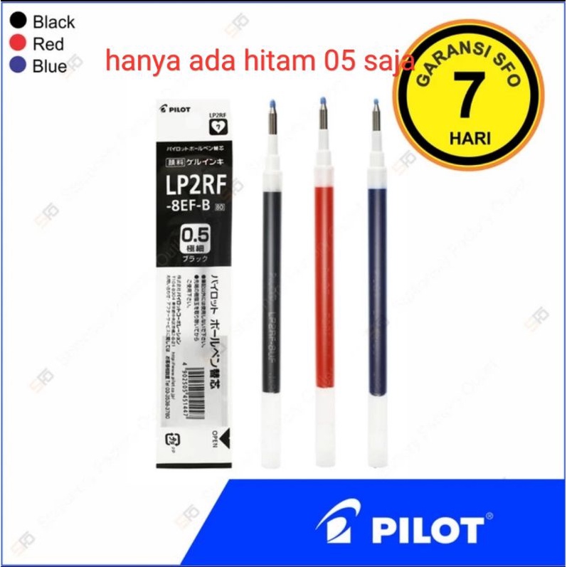 

refill pilot juice 05 hitam satuan