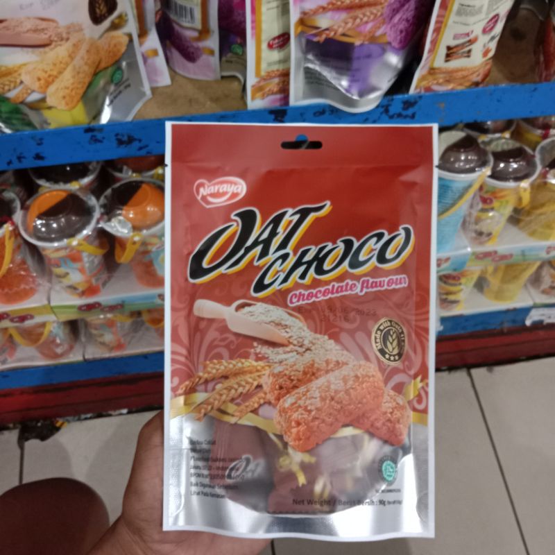 

Yummer l Snack camilan Naraya OAT Choco Chocolate Flavour
