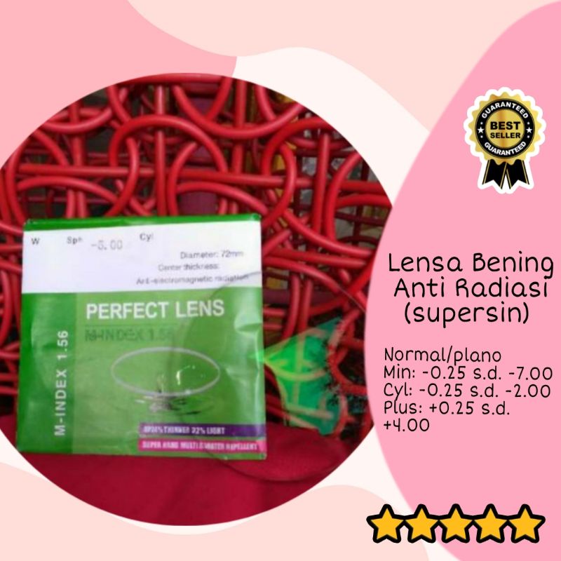 Lensa Kacamata Minus Plus Plano Anti Radiasi Pria Wanita Ln Shopee Indonesia