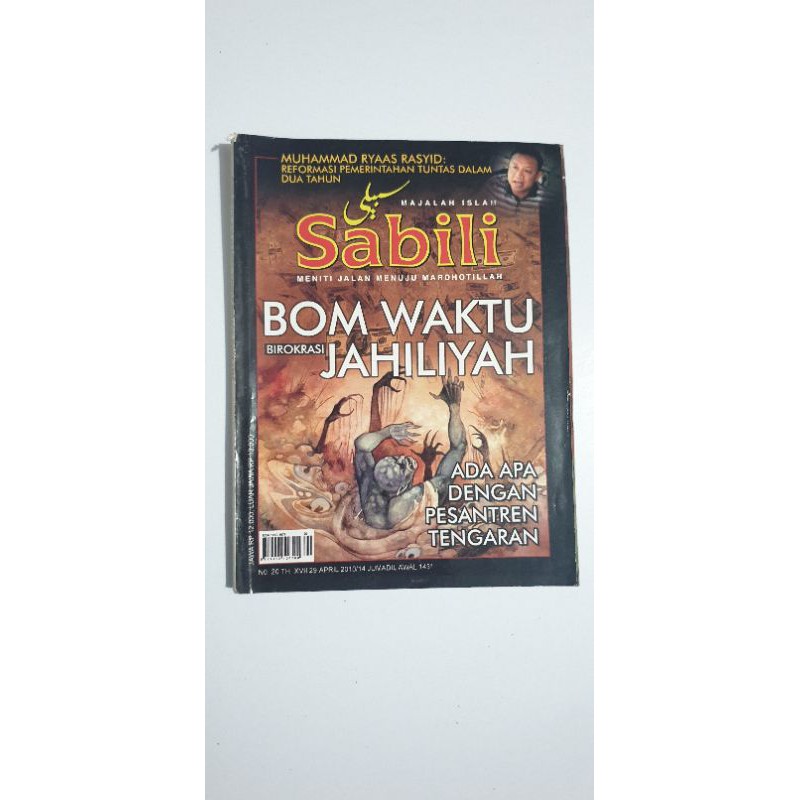 Preloved Majalah Sabili edisi tahun 2010