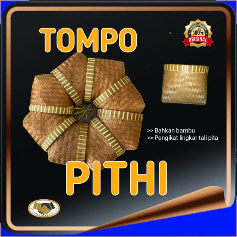 souvenir tumbu /tompo hampers dari bambu