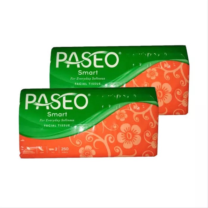 [ PASEO BANTAL ] PASEO SMART FACIAL TISSUE - 250 Sheets ❤ jselectiv ❤ Tisu PASEO - ORI✔️COD✔️