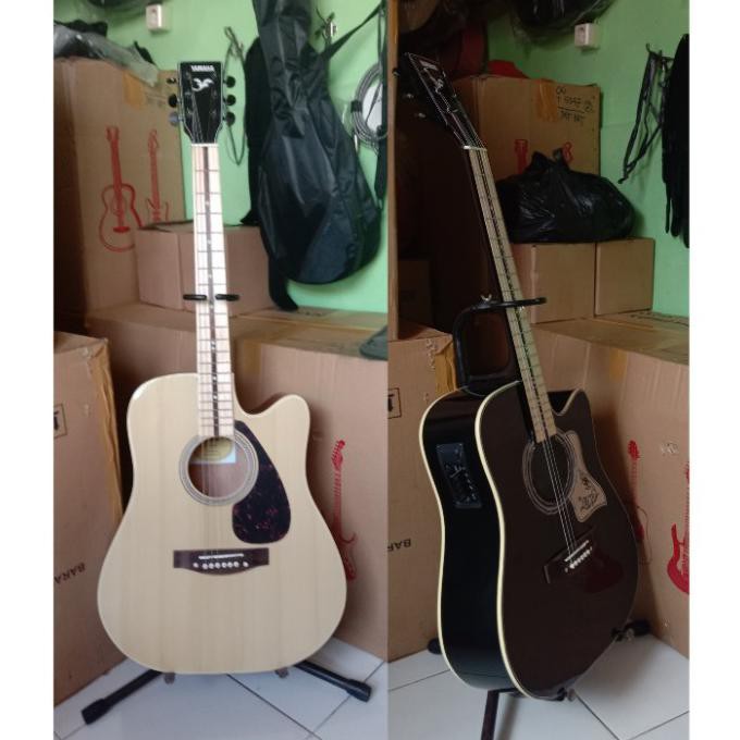 Gitar Akustik Elektrik Yamaha Jumbo