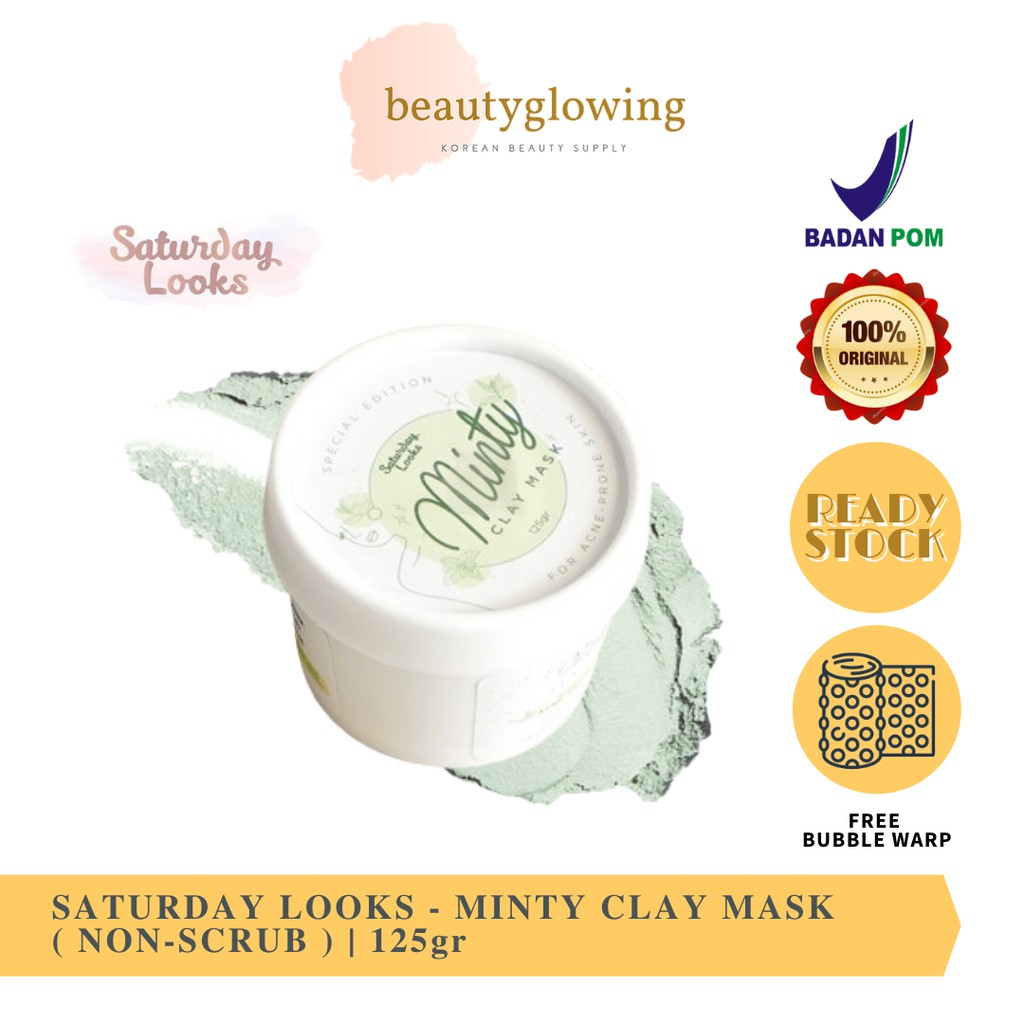 [BPOM] Saturday Looks - (non-scrub) Minty Clay Mask