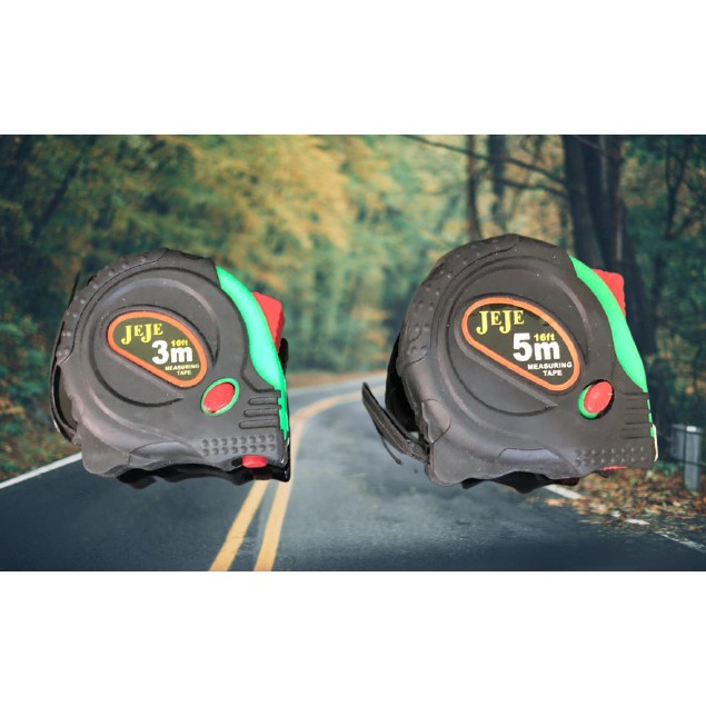 Meteran Roll JEJE Body Karet Varian 3 M - 5 M