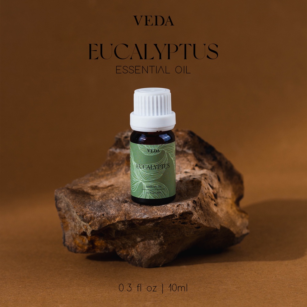 Eucalyptus Essential Oil / Minyak Aroma Terapi Veda Home Pure 10 ml