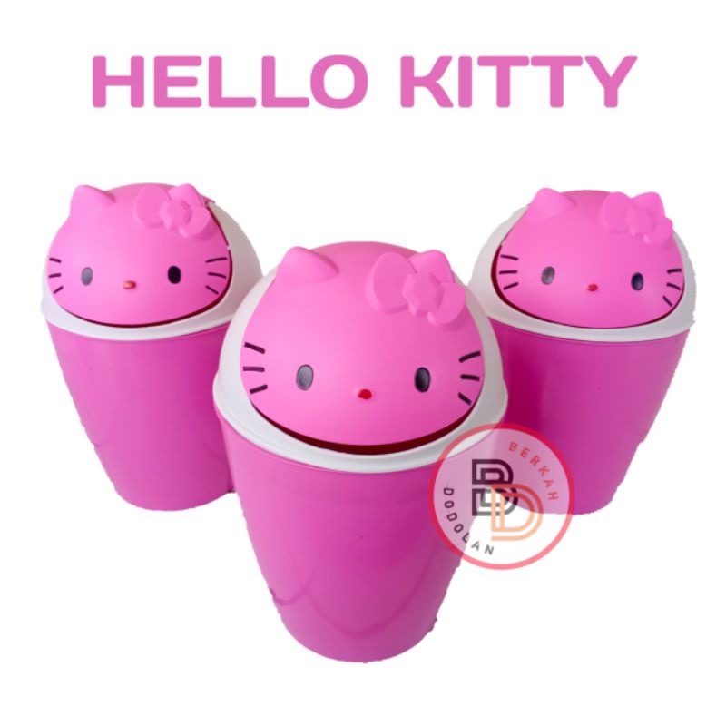 Tree Am Pm Tempat Sampah Karakter - Tempat Sampah Hello Kitty - Tempat Sampah Lucu - Tempat Sampah