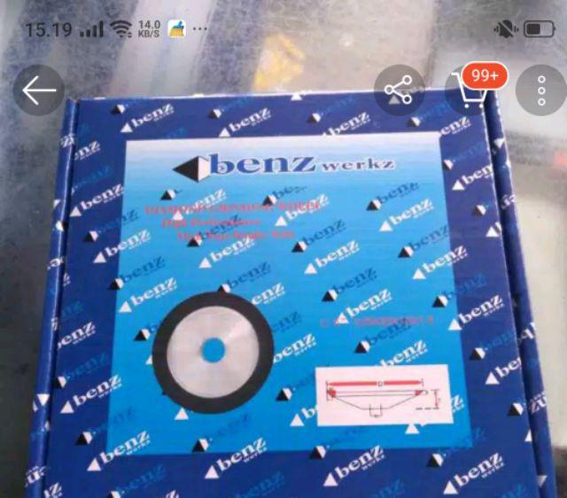 Diamond Gerinding Whell /asahan Bulat Tct benz  125 × 20 × 12× 15