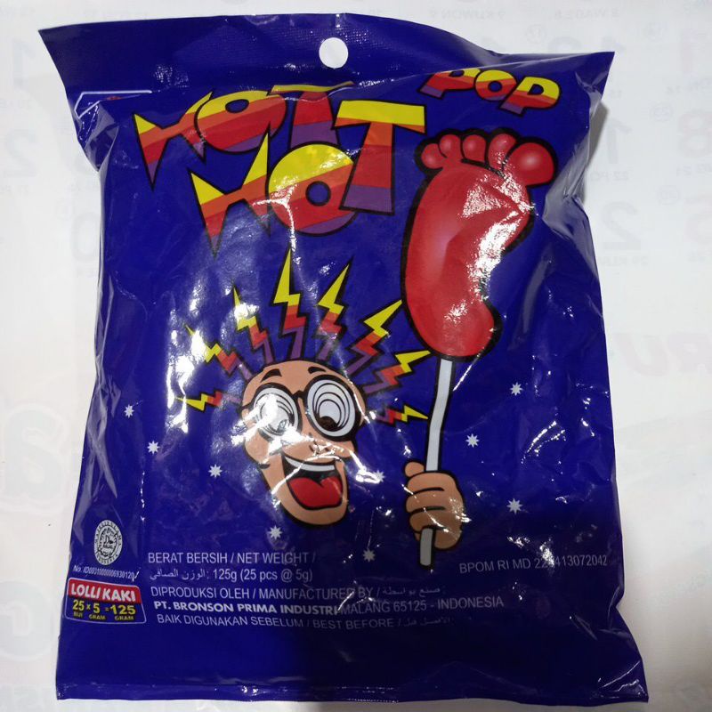 

permen Hot kaki isi 24 bungkus/pack