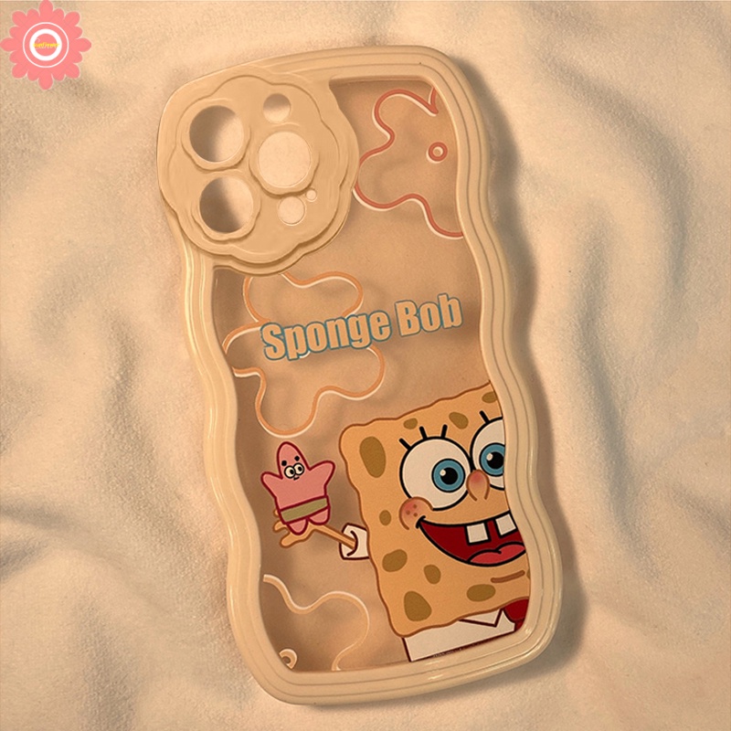 Soft Case Motif Kartun SpongeBob Patrick Star Untuk iPhone 11 7plus 6 6s 7 8 Plus XR 13 12 Pro MAX X XS MAX SE 2020