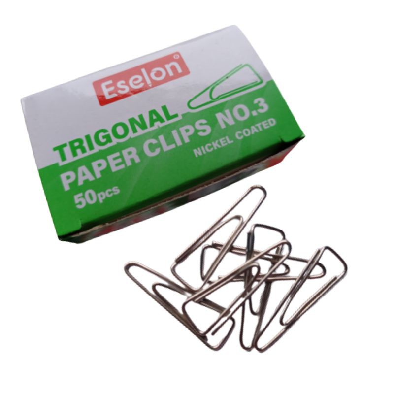 

Klip Kertas Paper Clip Trigonal No. 3