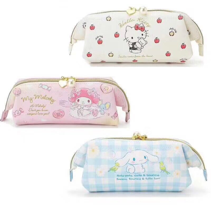 

Girl Heart Cute Cartoon Cinnamoroll Babycinnamoroll Melody Student Pencil Case Stationery Storage Ba