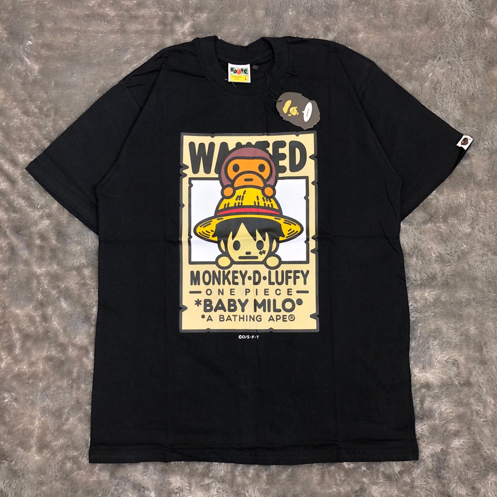 KAOS A BATHING APE BAPE ONE PIECE MIDDLE BIG LOGO PREMIUM MIRROR