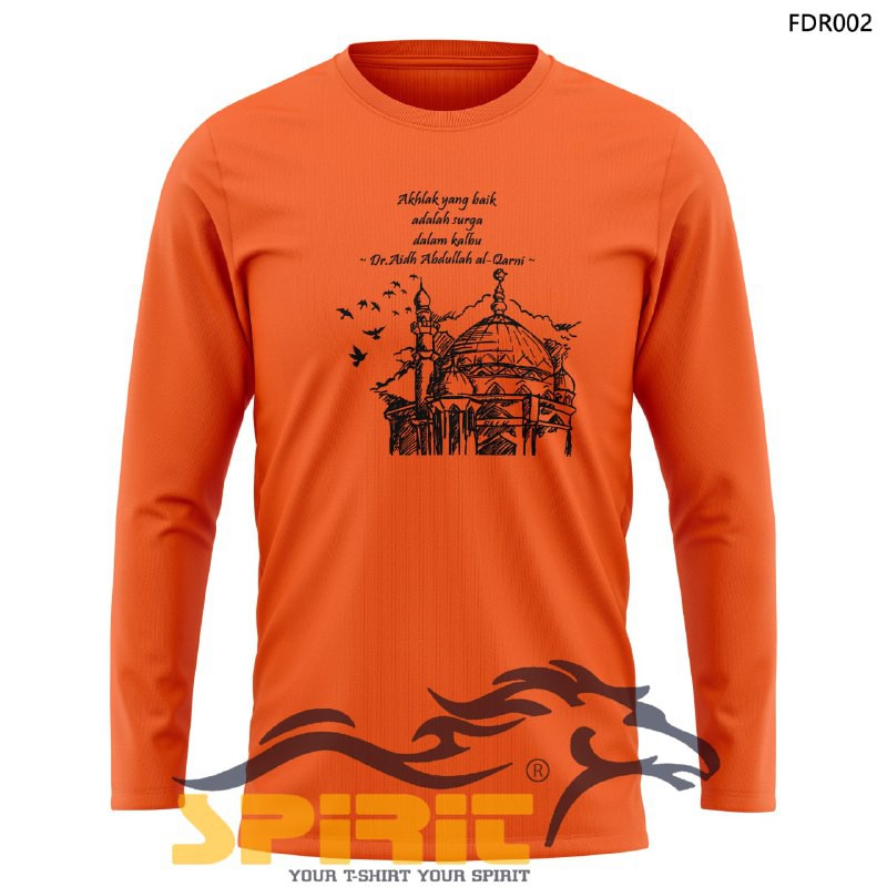Baju Kaos Muslim | Kaos Islam | Kaos Islami Dakwah Tauhid Lengan Panjang Pria Wanita Original Distro