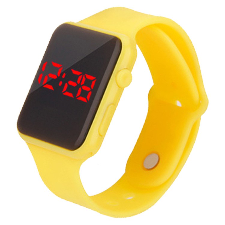 Cognos LD4 Jam Tangan LED STRAP RUBBER WANITA UNISEX watch-5