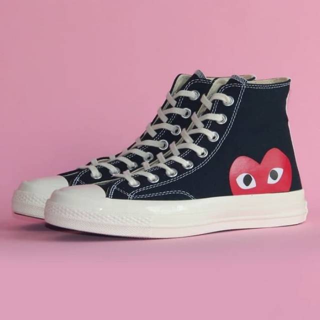 Converse 70s x CDG Play Black High Tops 100% ORIGINAL BRAND NEW
