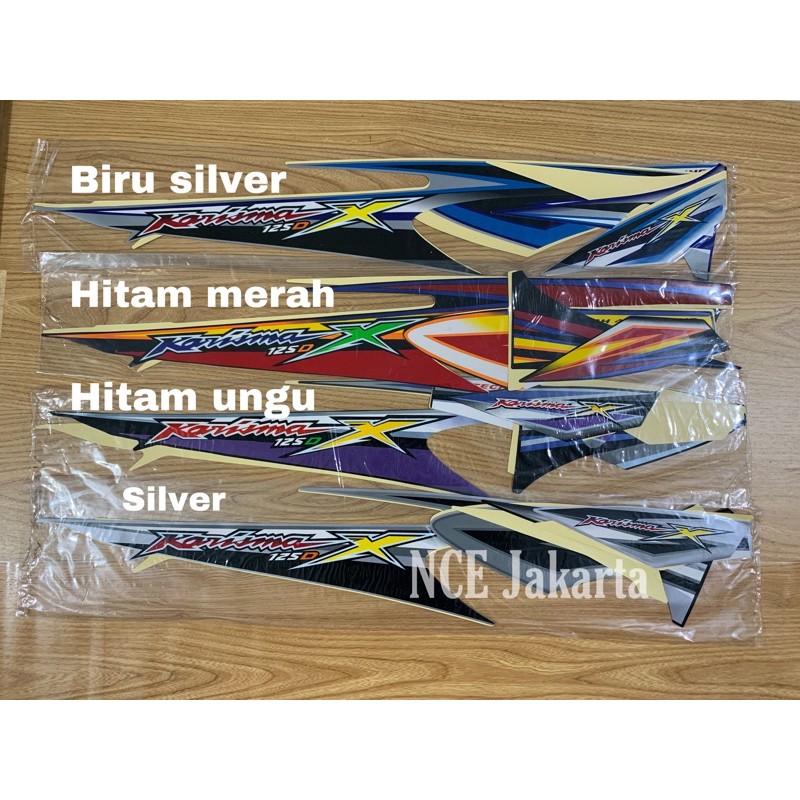 STIKER STRIPING HONDA KARISMA TAHUN 2005