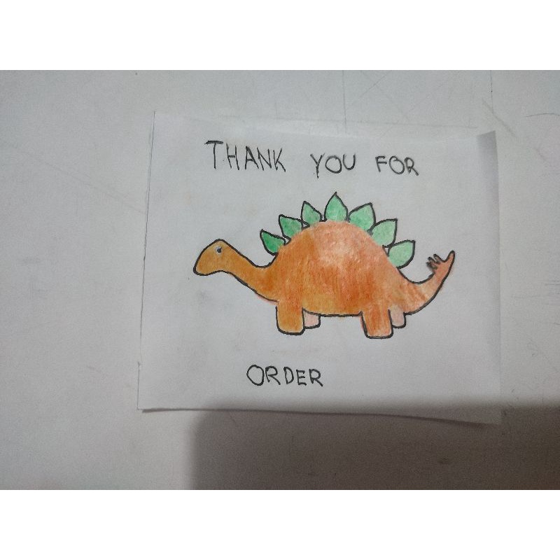 

ThankyouCard dinosaurus