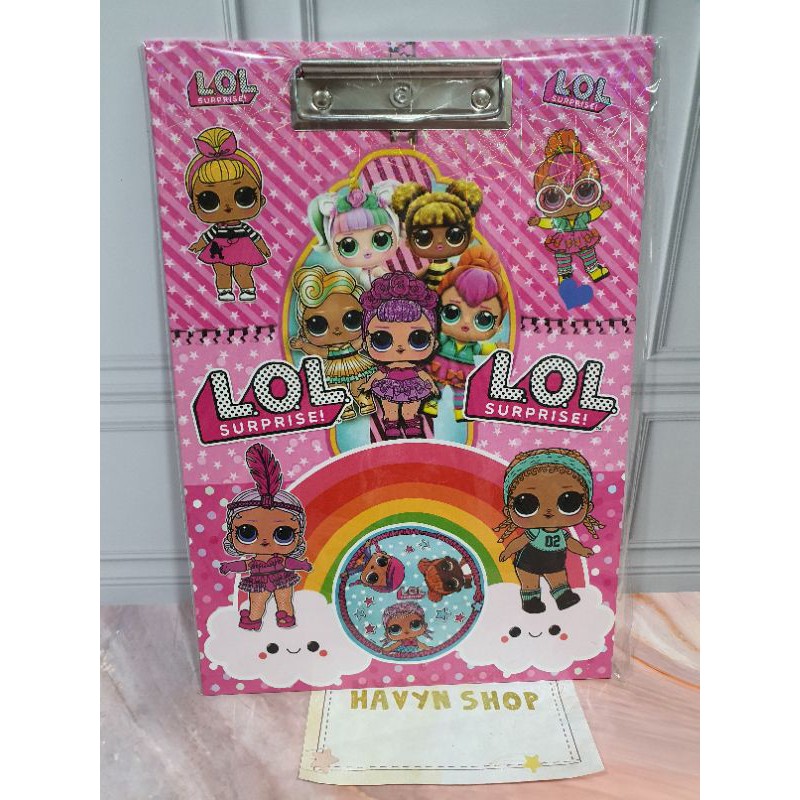 Papan Jalan/papan ujian/alas ujian/clip board/clipboard-LOL