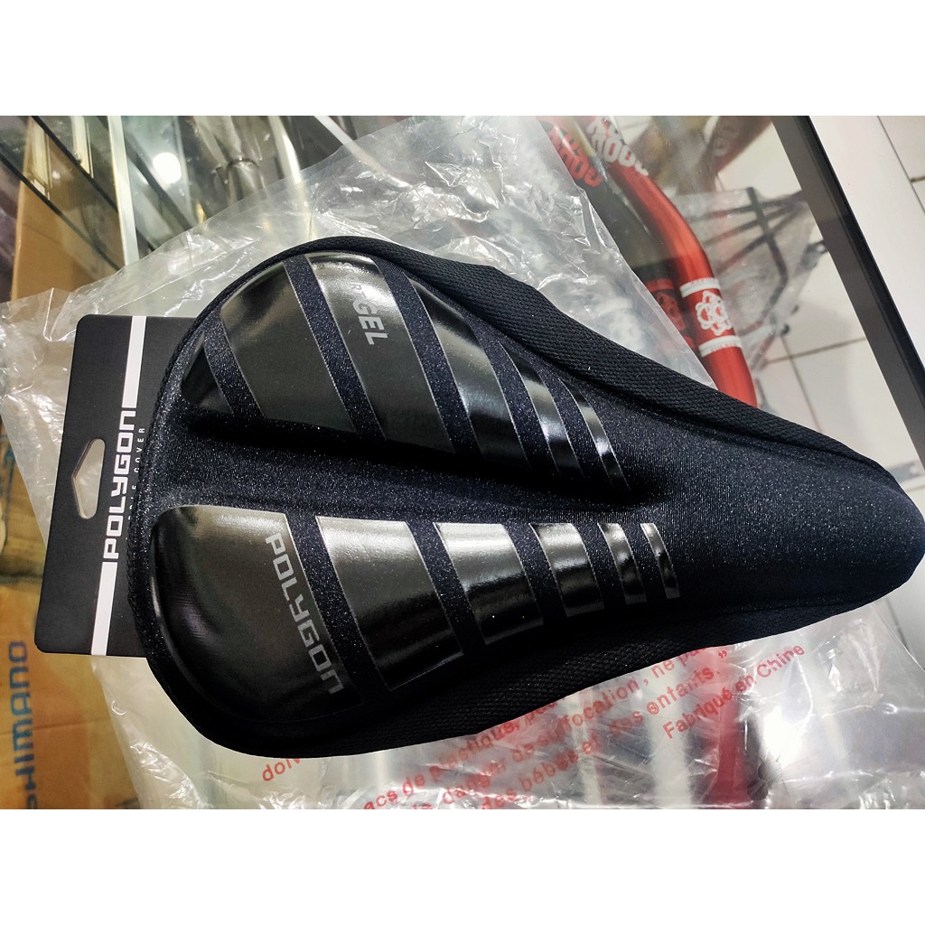Sarung Sadel Sepeda Cover Saddle Sadel POLYGON SPORT GEL Cover Jok Sadel Sepeda