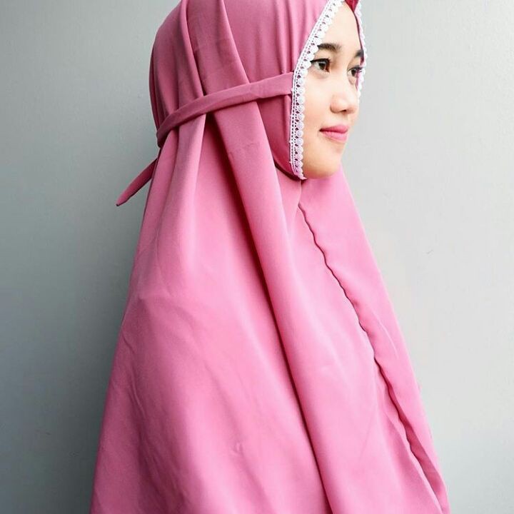 Aina Hijab Bergo Al Azhar Instan Renda no 2