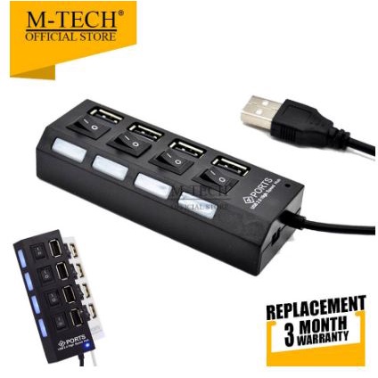 USB 2.0 HUB USB 4 LUBANG PORT 4 SWITCH
