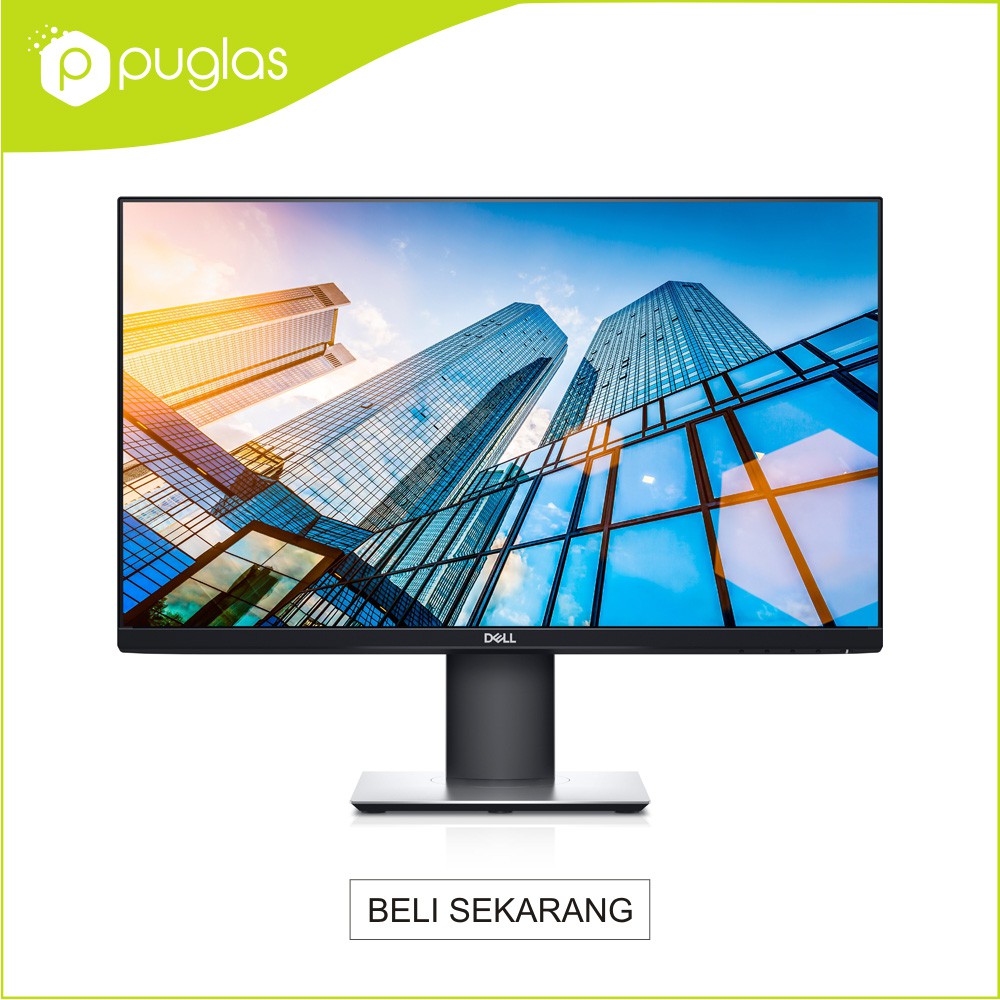 Monitor LED DELL P2419H Full HD 60Hz 24 Inch VGA HDMI For Komputer PC