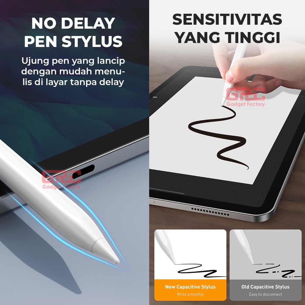 Stylus Wireless Baseus Pencil Active Pen iPad Apple Palm Rejection