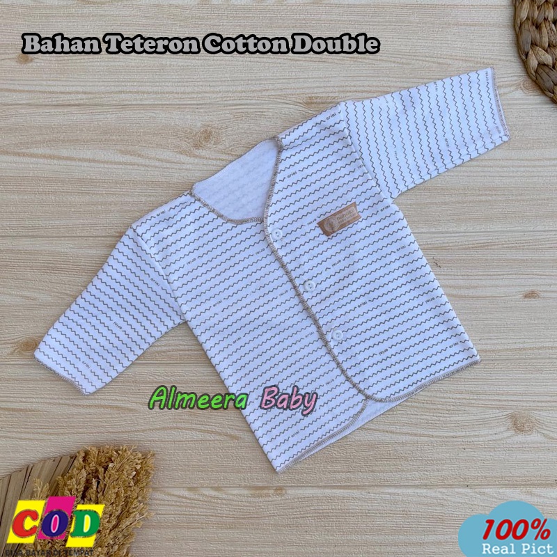 3 PCS Baju Bayi Baru Lahir Lengan Panjang Almeera Baby And Kids