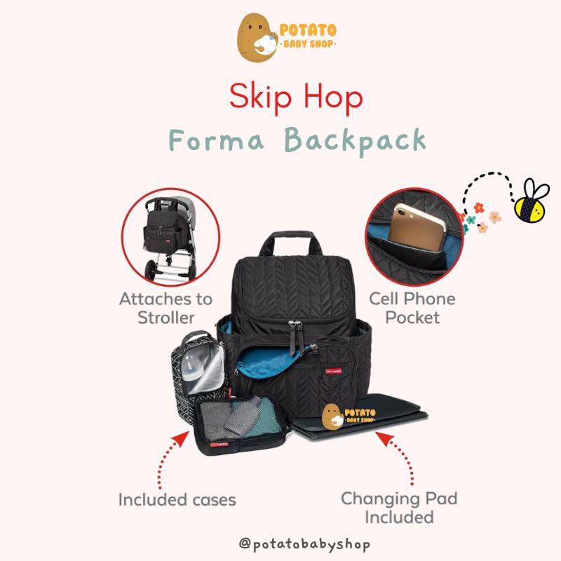 Skip Hop - Forma Backpack Diaper Bag 4 warna Skiphop