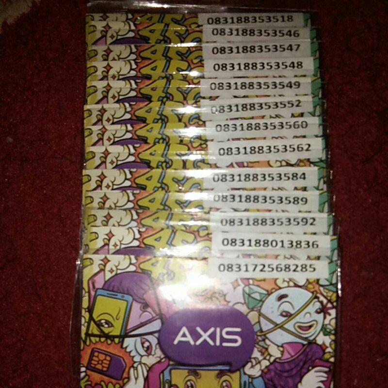 Kartu Perdana Axis 120GB
