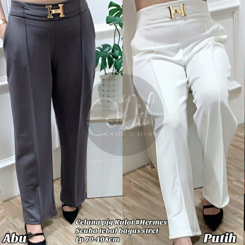 KULOT SCUBA H IMPORT HIGHWAIST (TERMURAH) / kulot scuba panjang BELT-H / scuba belt-H / sabuk pingga