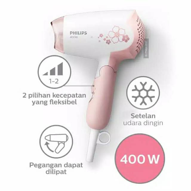 Philips Hairdryer Alat Pengering Rambut HP8108