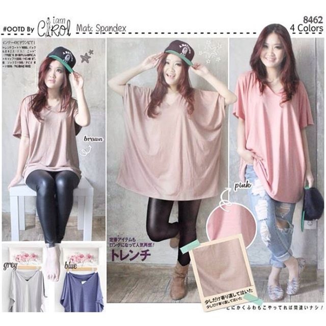 

Pastel loose top 8462