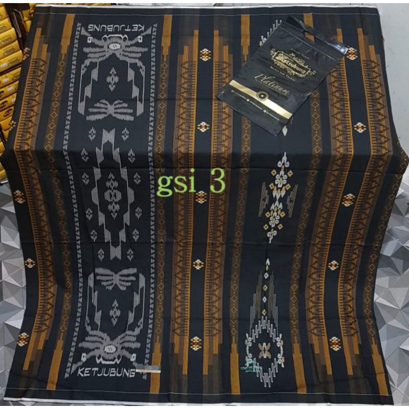 Sarung Ketjubung Platinum Original, Sarung Ketjubung Kecubung Platinum JSG TIS DIS Original Gold