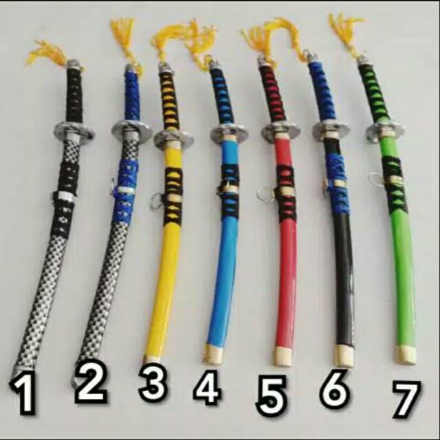 Souvenir Pedang Samurai Miniatur