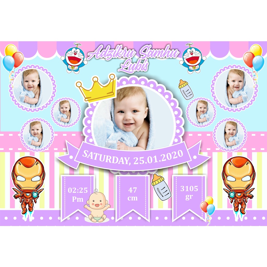 CETAK BIODATA BAYI UKURAN BESAR 17R/12Rs (48x32)cm-8