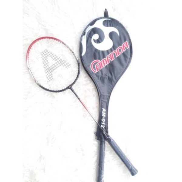 Raket Badminton Bulu Tangkis Sarung Amanda