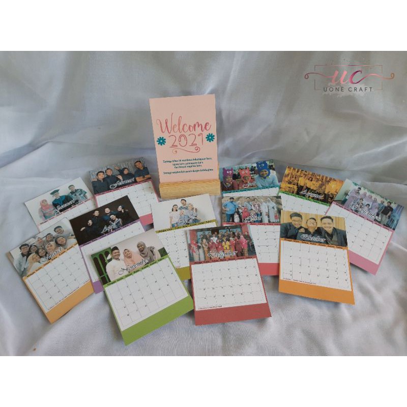 

Kalender Meja Custom Foto