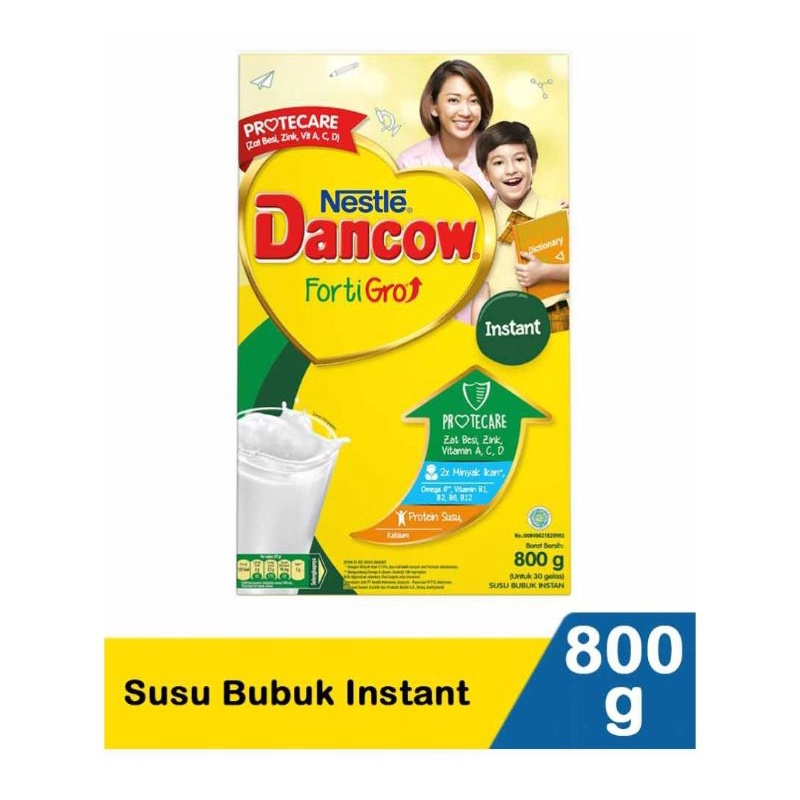 

Dancow Fortigro susu bubuk Instan / Full Cream 800gr