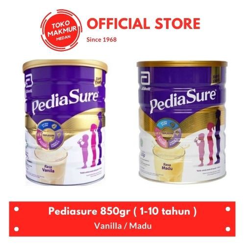 

PEDIASURE 850GR ( 1-10 TAHUN )
