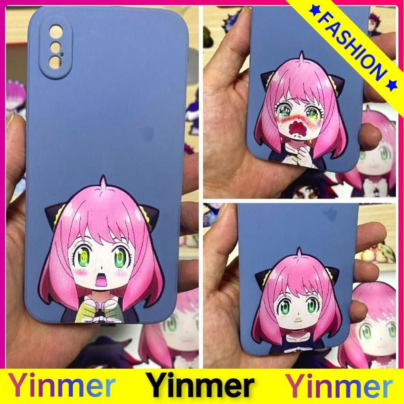 

COD✨ 3D Gradien Kartun Stiker Casing Ponsel Ilusi Universal Stiker Mobil Tahan Air-Yinmer