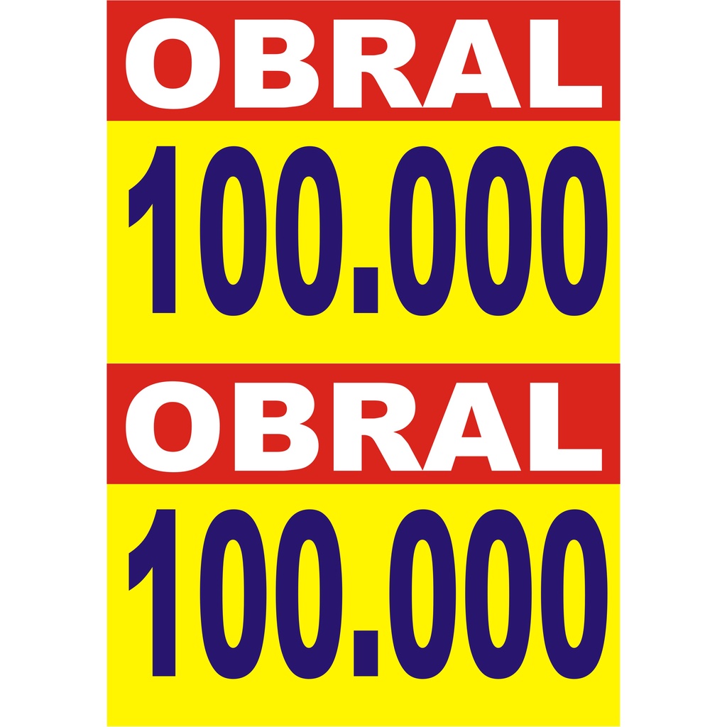 

Harga Obral Laminating /1Folio dapat 2 pcs / Hargaobral / Obralan / Bandrol Harga