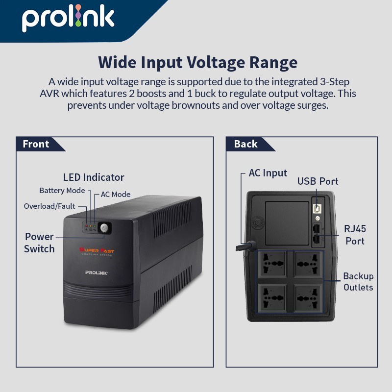 UPS Prolink 1200 VA